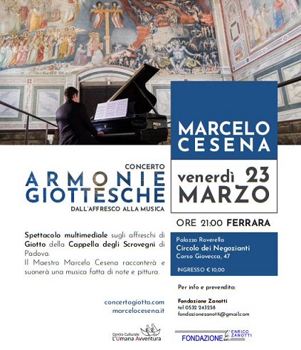 Featured image for “Ferrara: Armonie giottesche, dall’affresco alla musica”