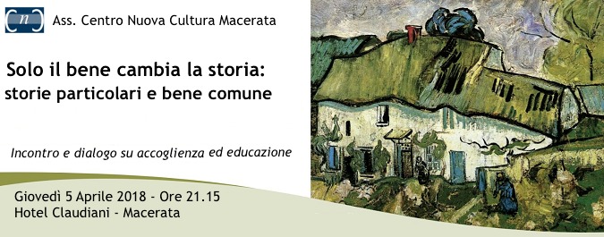 Featured image for “Macerata: Solo il bene cambia la storia”