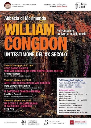 Featured image for “Morimondo (Mi): Arte e religiosità in William Congdon”