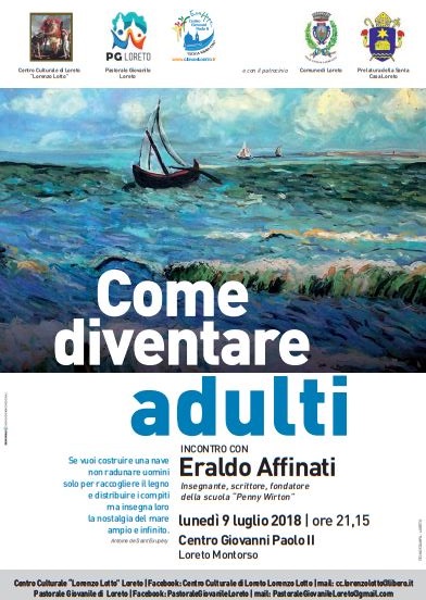Featured image for “Loreto (An): Come diventare adulti”