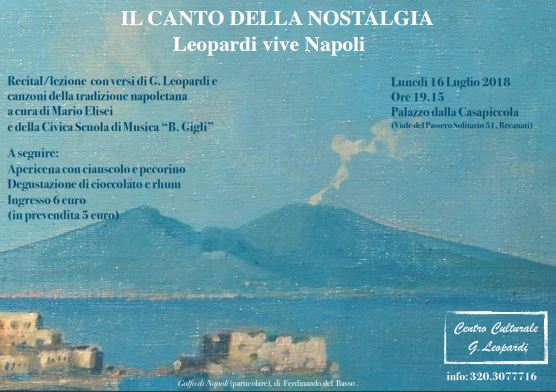 Featured image for “Recanati (Mc): Il canto della nostalgia”