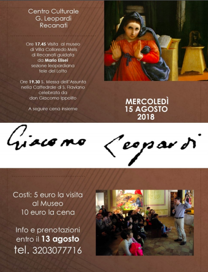 Featured image for “Recanati (Mc): Giacomo Leopardi”