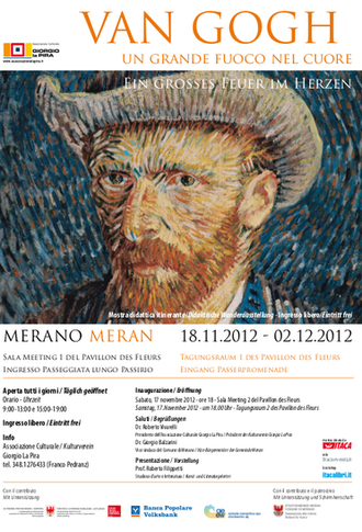 Featured image for “Merano (Bz): Van Gogh, un grande fuoco nel cuore”