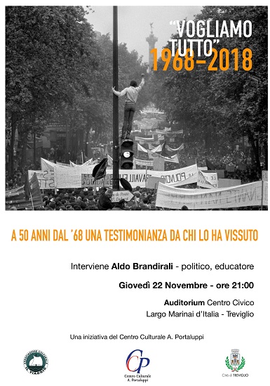Featured image for “Treviglio (Bg): 1968-2018. Vogliamo tutto”