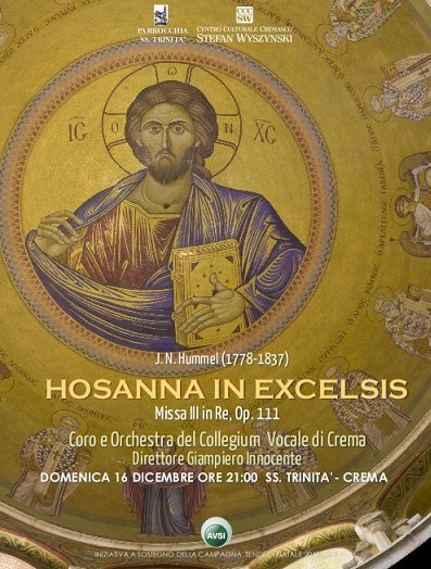 Featured image for “Crema (Cr): Hosanna in Excelcis”