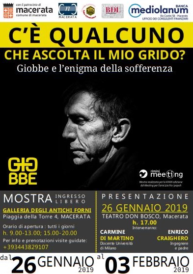 Featured image for “Macerata: Giobbe e l’enigma della sofferenza”