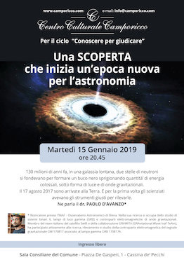 Featured image for “Cassina de’ Pecchi (Mi): Un’epoca nuova per l’astronomia”