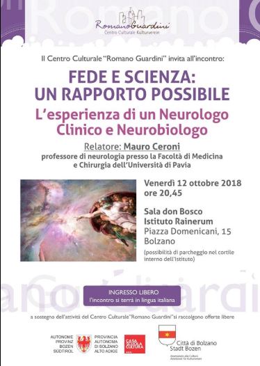 Featured image for “Bolzano: Fede e scienza. Un rapporto impossibile”