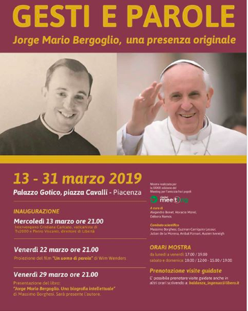 Featured image for “Piacenza: Jorge Mario Bergoglio. Una biografia intellettuale”