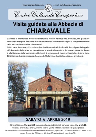 Featured image for “Cassina de’ Pecchi (Mi): L’Abbazia di Chiaravalle”