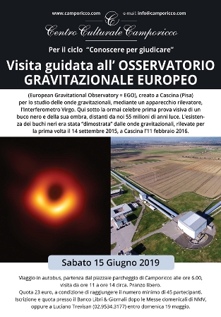 Featured image for “Cassina de’Pecchi (Mi): Visita a Osservatorio gravitazionale”