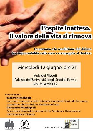 Featured image for “Parma (Pr): L’ospite inatteso e il valore della vita”