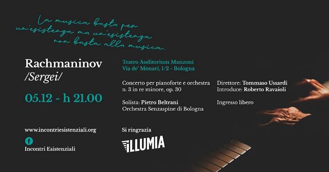 Featured image for “Bologna: Rachmaninov. Pianoforte e orchestra”