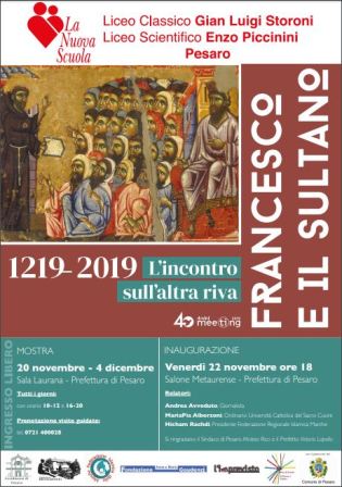Featured image for “Pesaro (Pu): Francesco e il sultano 1219 – 2019”