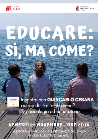 Featured image for “Milano: Educare: sì, ma come?”