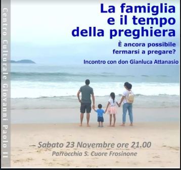 Featured image for “Frosinone (Fr): La famiglia e la preghiera”