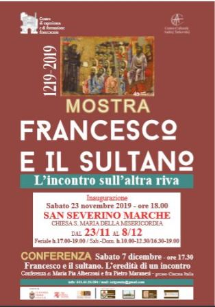 Featured image for “San Severino Marche (Mc): Francesco e il sultano”