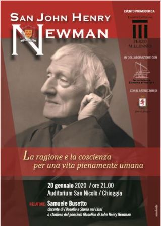 Featured image for “Chioggia (Ve): La ragione e la coscienza in San J.H.Newman”