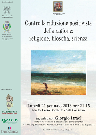 Featured image for “Loreto (An): Contro la riduzione positivista della ragione”