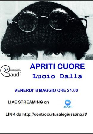 Featured image for “Giussano (Mb): Apriti cuore. Serata su Lucio Dalla”