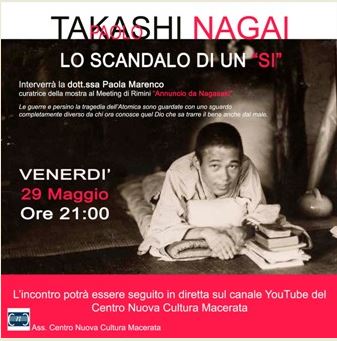 Featured image for “Macerata: TaKashi Paolo Nagai. Lo scandalo di un sì”