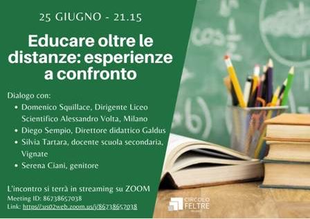 Featured image for “Milano: Educare oltre le distanze”