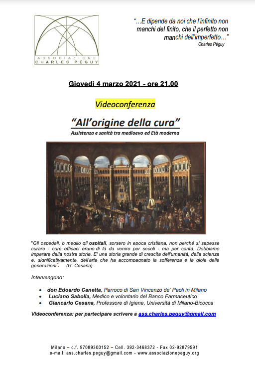 Featured image for “Milano: All’origine della cura”