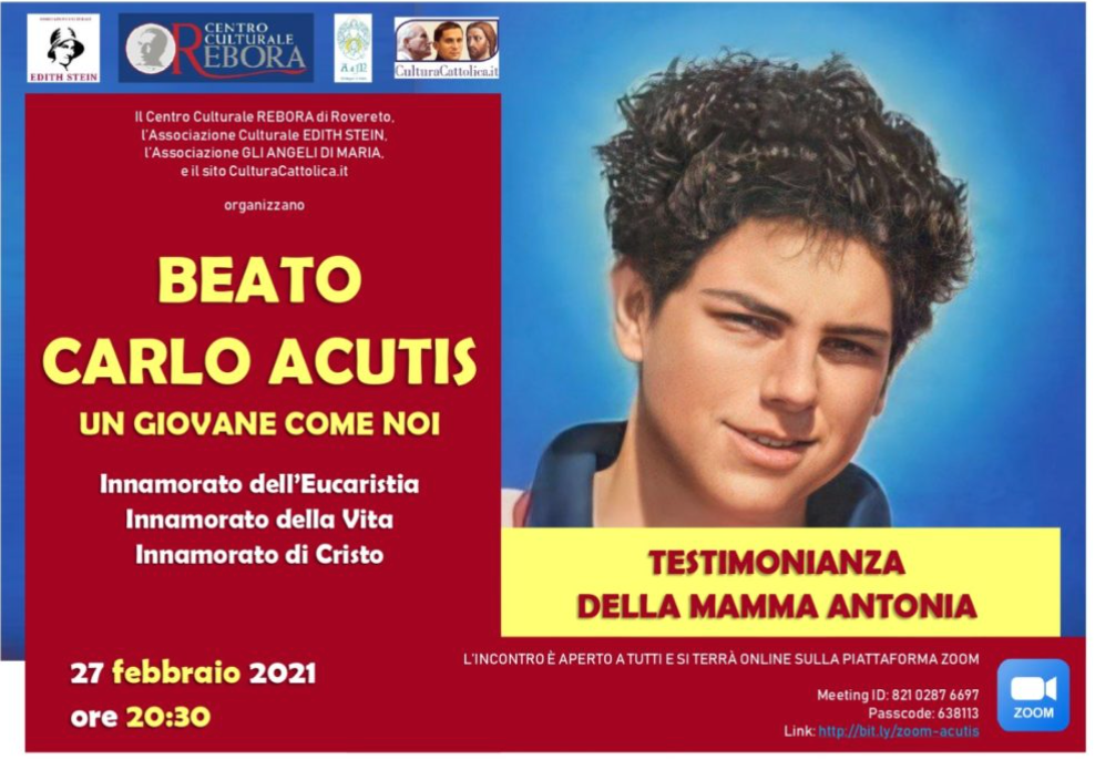 Featured image for “Rovereto: Incontro con la madre del Beato Carlo Acutis”