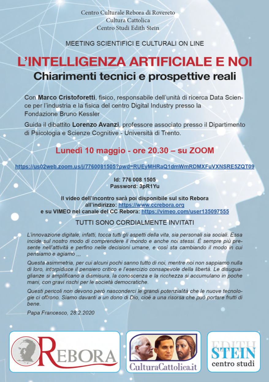 Featured image for “Rovereto: L’intelligenza artificiale e noi”