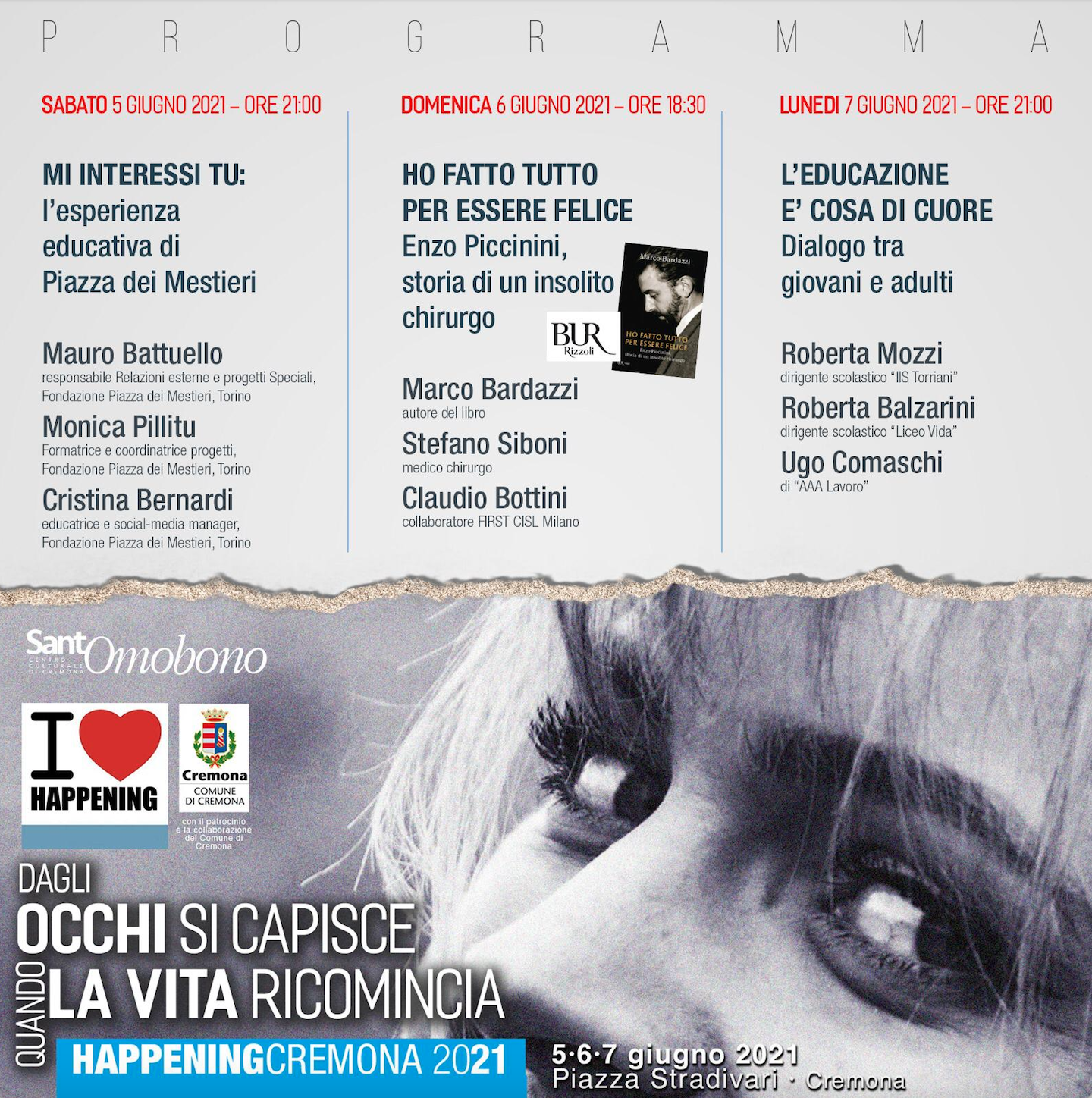 Featured image for “Cremona: Ho fatto tutto per essere felice”