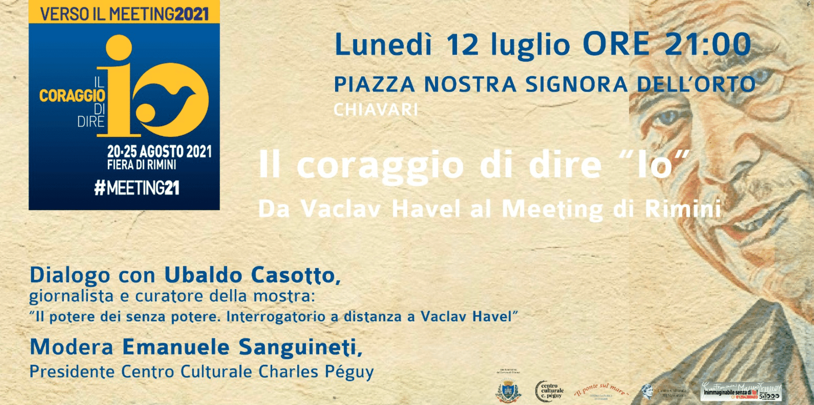 Featured image for “Chiavari: Da Vaclav Havel al Meeting di Rimini”