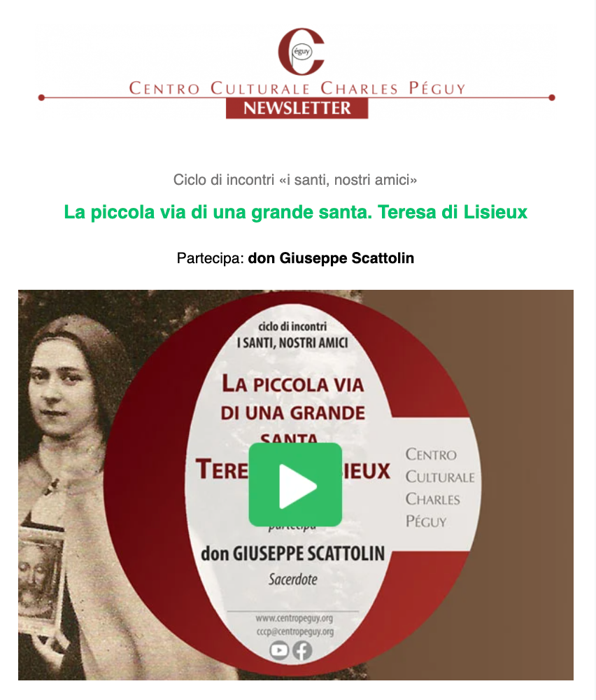 Featured image for “Triuggio (Mb): Teresa di Lisieux”