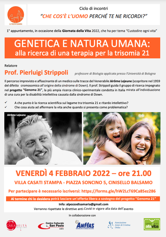 Featured image for “Cinisello B.(Mi): Genetica e natura umana”