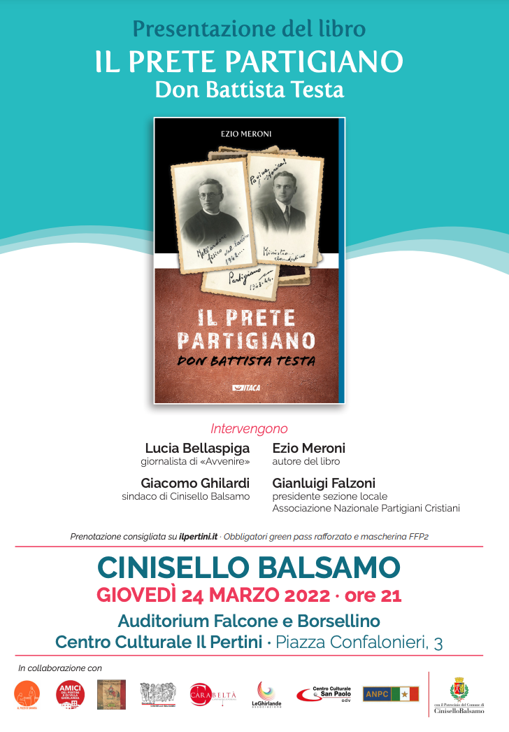 Featured image for “Cinisello B.(Mi): Il prete partigiano. Don Battista Testa”