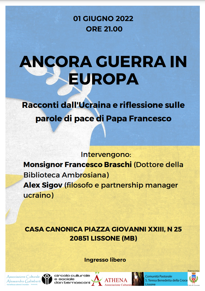 Featured image for “Lissone (Mb): Ancora guerra in Europa”