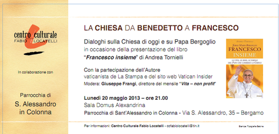 Featured image for “Bergamo: La Chiesa da Benedetto a Francesco”