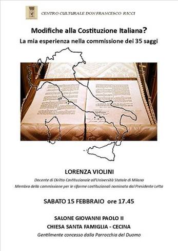 Featured image for “Castagneto Carducci (Li): Modifiche alla Costituzione?”