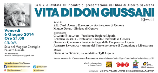 Featured image for “Genova: Vita di don Giussani”