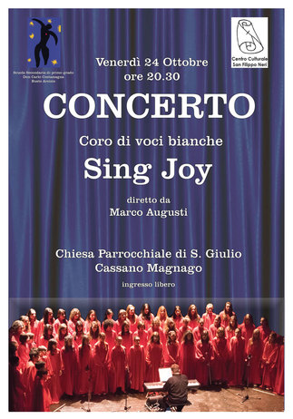 Featured image for “Cassano Magnago (Va): Sing Joy”