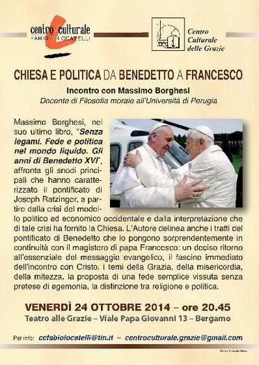 Featured image for “Bergamo: Chiesa e politica da Benedetto a Francesco”
