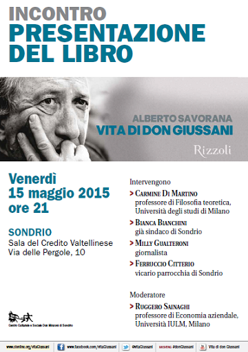 Featured image for “Sondrio: Vita di don Giussani”