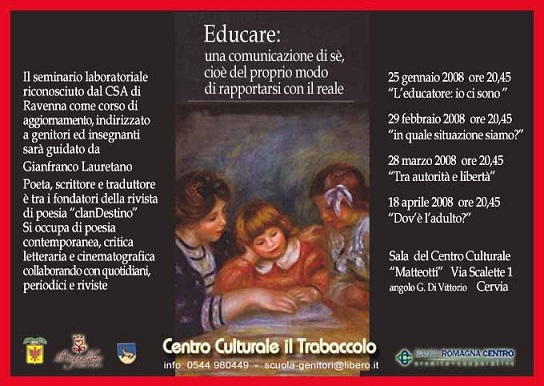 Featured image for “Cervia (Ra): Educare, una comunicazione di sè”