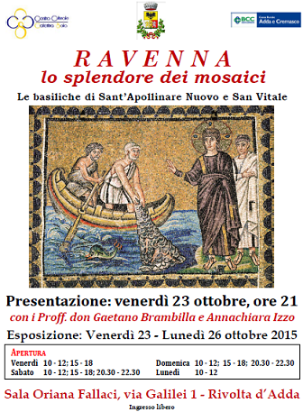 Featured image for “Rivolta d’Adda (Cr): Ravenna, lo splendore dei mosaici”