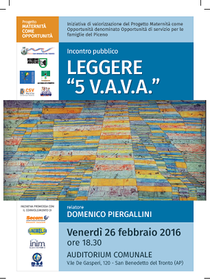 Featured image for “San Benedetto del Tronto (AP): Leggere “5 V.A.V.A.””