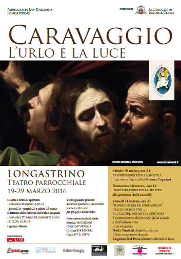 Featured image for “Longastrino (Fe): Caravaggio. L’urlo e la luce”