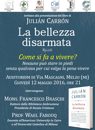 Featured image for “Melzo (Mi): La bellezza disarmata con Mons.Braschi e Wael Farouq”