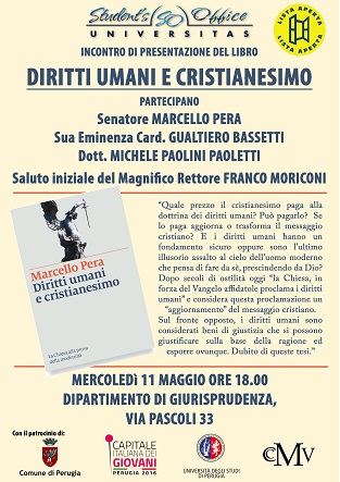 Featured image for “Perugia: Diritti umani e cristianesimo”