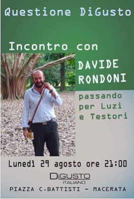 Featured image for “Macerata: Incontro con Davide Rondoni”
