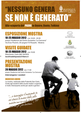 Featured image for “Modena: Nessuno genera se non è generato”
