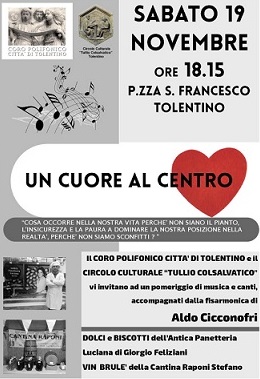 Featured image for “Tolentino (Mc): Un cuore al centro”